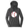 Ladies Tri Blend Fleece Pullover Hoodie Thumbnail