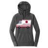 Ladies Tri Blend Fleece Pullover Hoodie Thumbnail