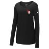 Ladies Core Cotton Long Sleeve Scoop Neck Tee Thumbnail