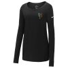 Ladies Core Cotton Long Sleeve Scoop Neck Tee Thumbnail