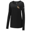 Ladies Core Cotton Long Sleeve Scoop Neck Tee Thumbnail