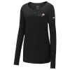 Ladies Core Cotton Long Sleeve Scoop Neck Tee Thumbnail