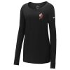 Ladies Core Cotton Long Sleeve Scoop Neck Tee Thumbnail