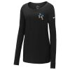 Ladies Core Cotton Long Sleeve Scoop Neck Tee Thumbnail