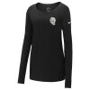 Ladies Core Cotton Long Sleeve Scoop Neck Tee Thumbnail