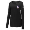 Ladies Core Cotton Long Sleeve Scoop Neck Tee Thumbnail