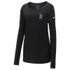 Ladies Core Cotton Long Sleeve Scoop Neck Tee Thumbnail