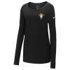 Ladies Core Cotton Long Sleeve Scoop Neck Tee Thumbnail