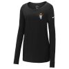 Ladies Core Cotton Long Sleeve Scoop Neck Tee Thumbnail