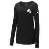 Ladies Core Cotton Long Sleeve Scoop Neck Tee Thumbnail