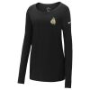 Ladies Core Cotton Long Sleeve Scoop Neck Tee Thumbnail