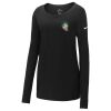 Ladies Core Cotton Long Sleeve Scoop Neck Tee Thumbnail