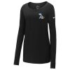 Ladies Core Cotton Long Sleeve Scoop Neck Tee Thumbnail