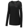Ladies Core Cotton Long Sleeve Scoop Neck Tee Thumbnail