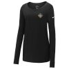 Ladies Core Cotton Long Sleeve Scoop Neck Tee Thumbnail