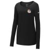 Ladies Core Cotton Long Sleeve Scoop Neck Tee Thumbnail