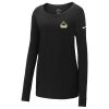 Ladies Core Cotton Long Sleeve Scoop Neck Tee Thumbnail