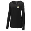 Ladies Core Cotton Long Sleeve Scoop Neck Tee Thumbnail