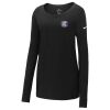 Ladies Core Cotton Long Sleeve Scoop Neck Tee Thumbnail