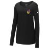 Ladies Core Cotton Long Sleeve Scoop Neck Tee Thumbnail