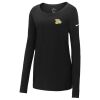 Ladies Core Cotton Long Sleeve Scoop Neck Tee Thumbnail