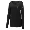 Ladies Core Cotton Long Sleeve Scoop Neck Tee Thumbnail