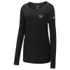 Ladies Core Cotton Long Sleeve Scoop Neck Tee Thumbnail