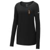 Ladies Core Cotton Long Sleeve Scoop Neck Tee Thumbnail