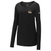Ladies Core Cotton Long Sleeve Scoop Neck Tee Thumbnail