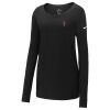 Ladies Core Cotton Long Sleeve Scoop Neck Tee Thumbnail