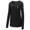 Ladies Core Cotton Long Sleeve Scoop Neck Tee Thumbnail
