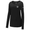 Ladies Core Cotton Long Sleeve Scoop Neck Tee Thumbnail