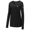 Ladies Core Cotton Long Sleeve Scoop Neck Tee Thumbnail