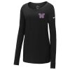 Ladies Core Cotton Long Sleeve Scoop Neck Tee Thumbnail
