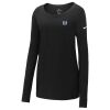 Ladies Core Cotton Long Sleeve Scoop Neck Tee Thumbnail
