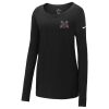 Ladies Core Cotton Long Sleeve Scoop Neck Tee Thumbnail