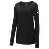 Ladies Core Cotton Long Sleeve Scoop Neck Tee Thumbnail