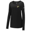 Ladies Core Cotton Long Sleeve Scoop Neck Tee Thumbnail