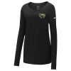 Ladies Core Cotton Long Sleeve Scoop Neck Tee Thumbnail