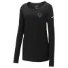 Ladies Core Cotton Long Sleeve Scoop Neck Tee Thumbnail