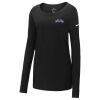 Ladies Core Cotton Long Sleeve Scoop Neck Tee Thumbnail