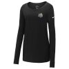 Ladies Core Cotton Long Sleeve Scoop Neck Tee Thumbnail