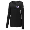 Ladies Core Cotton Long Sleeve Scoop Neck Tee Thumbnail