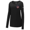 Ladies Core Cotton Long Sleeve Scoop Neck Tee Thumbnail