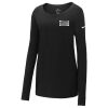 Ladies Core Cotton Long Sleeve Scoop Neck Tee Thumbnail