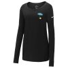 Ladies Core Cotton Long Sleeve Scoop Neck Tee Thumbnail