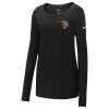 Ladies Core Cotton Long Sleeve Scoop Neck Tee Thumbnail