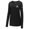 Ladies Core Cotton Long Sleeve Scoop Neck Tee Thumbnail
