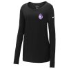 Ladies Core Cotton Long Sleeve Scoop Neck Tee Thumbnail