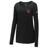 Ladies Core Cotton Long Sleeve Scoop Neck Tee Thumbnail